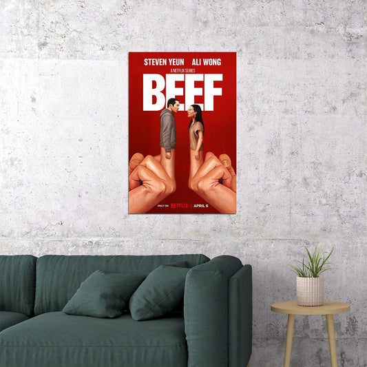 Beef Movie Comedy Drama Action Poster Wall Art Print Home Wall Decor - xonomax
