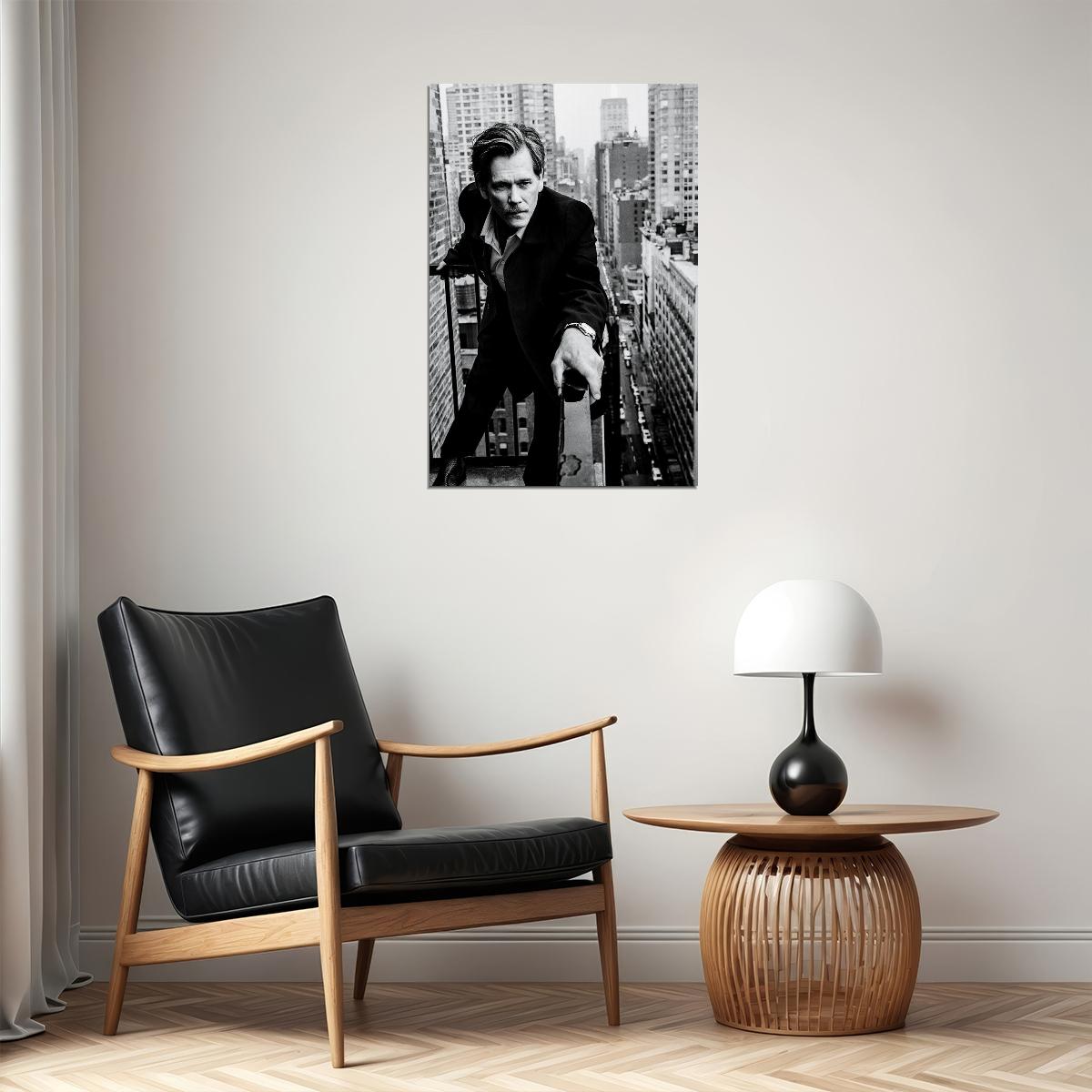 Kevin Bacon American Actor Artist And Actress Poster Wall Art Print Home Wall Decor