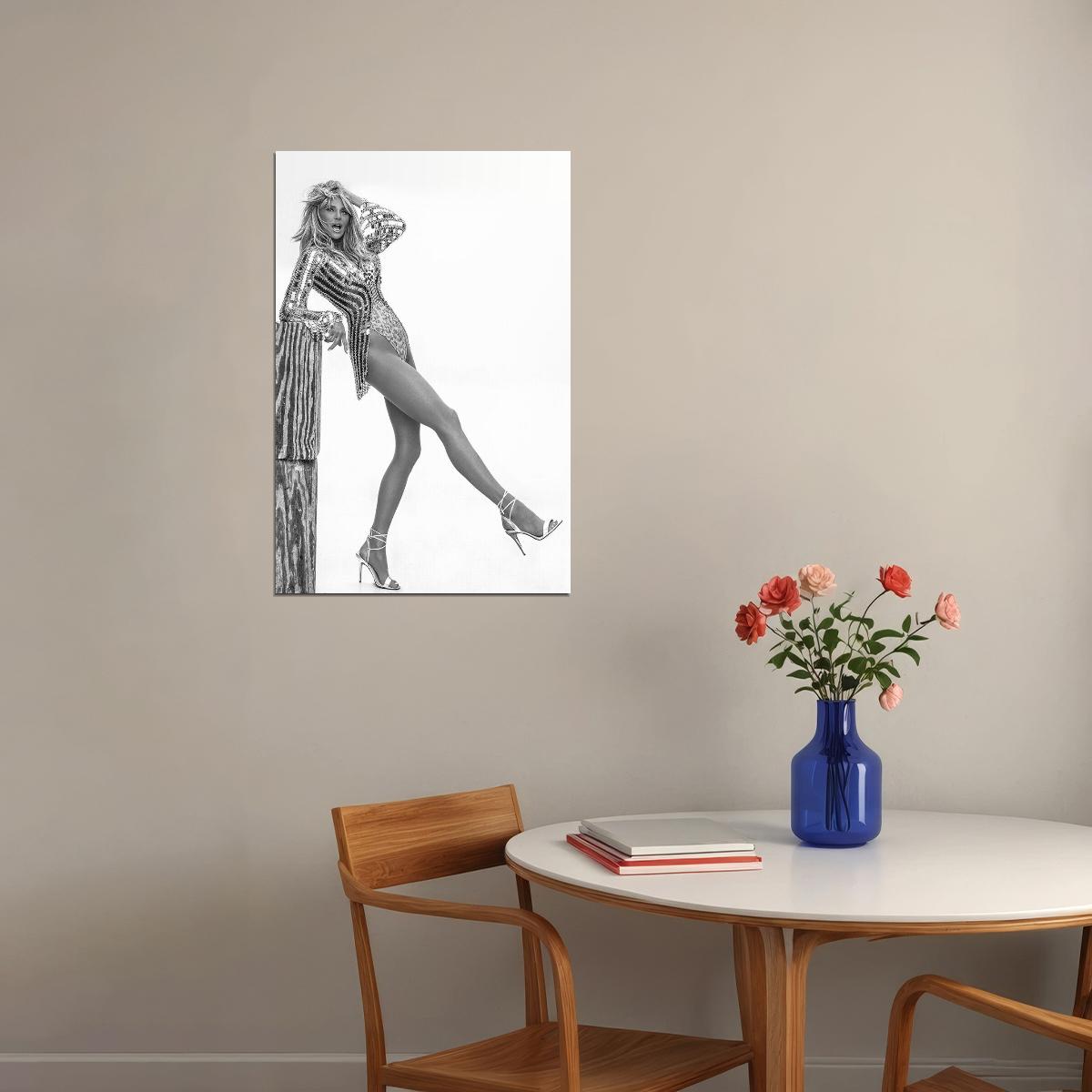 Christie Brinkley American Actress Model And Entrepreneur Poster Wall Art Print Home Wall Decor - xonomax