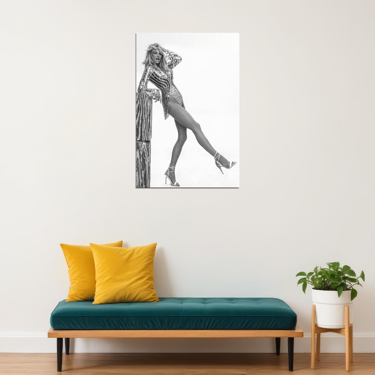 Christie Brinkley American Actress Model And Entrepreneur Poster Wall Art Print Home Wall Decor - xonomax