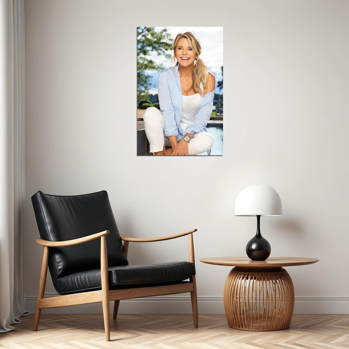 Christie Brinkley American Model Actress And Entrepreneur Poster Wall Art Print Home Wall Decor - xonomax