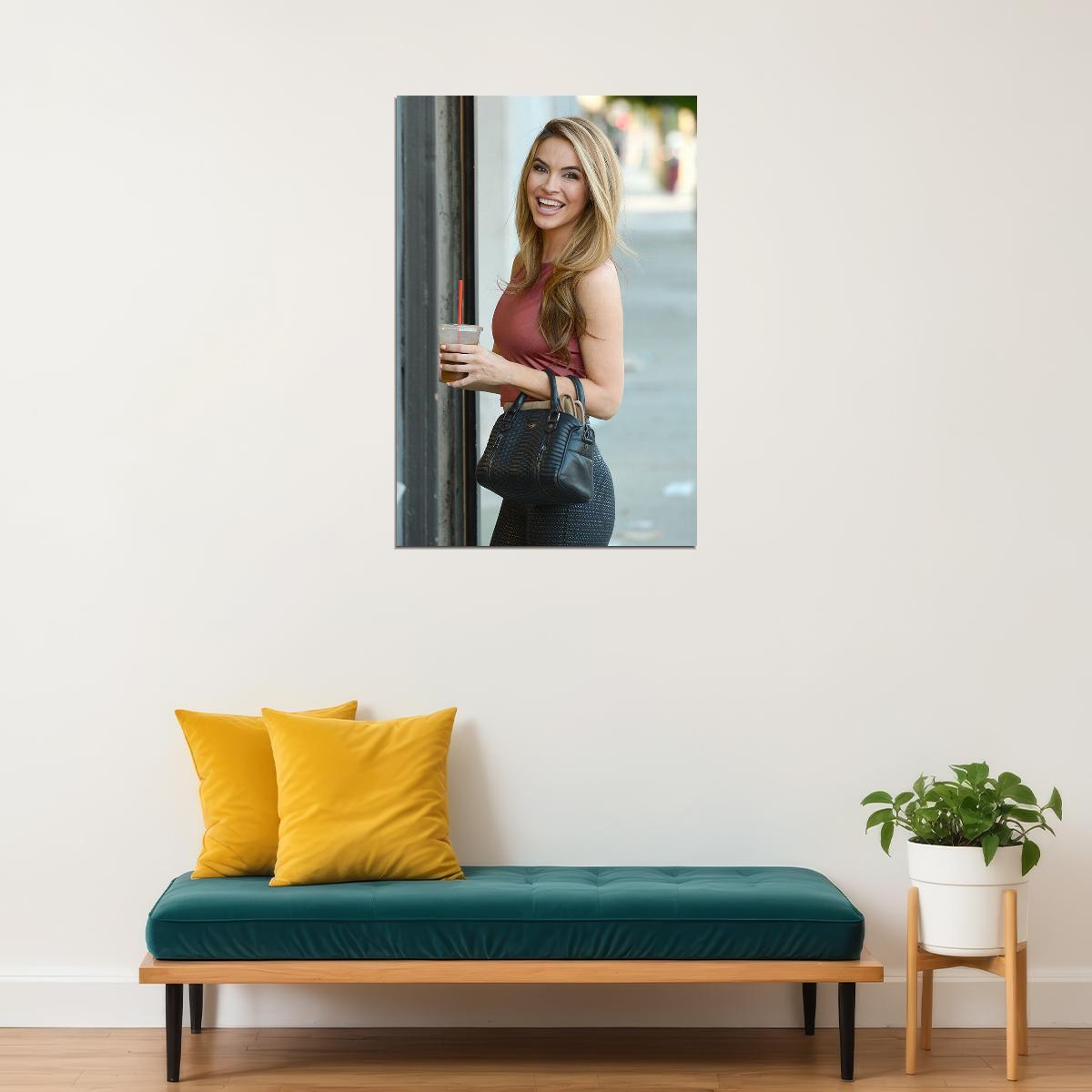 Chrishell Stause American Actress And Real Estate Agent Poster Wall Art Print Home Wall Decor - xonomax