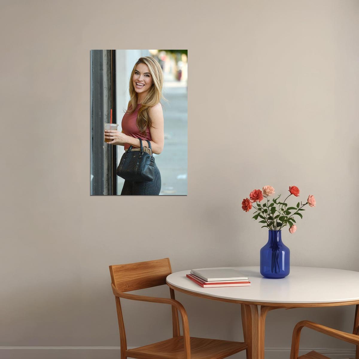 Chrishell Stause American Actress And Real Estate Agent Poster Wall Art Print Home Wall Decor - xonomax