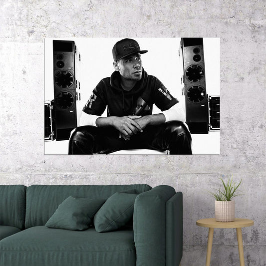 Afrojack Dutch Dj And Producer Poster Wall Art Print Home Wall Decor - xonomax