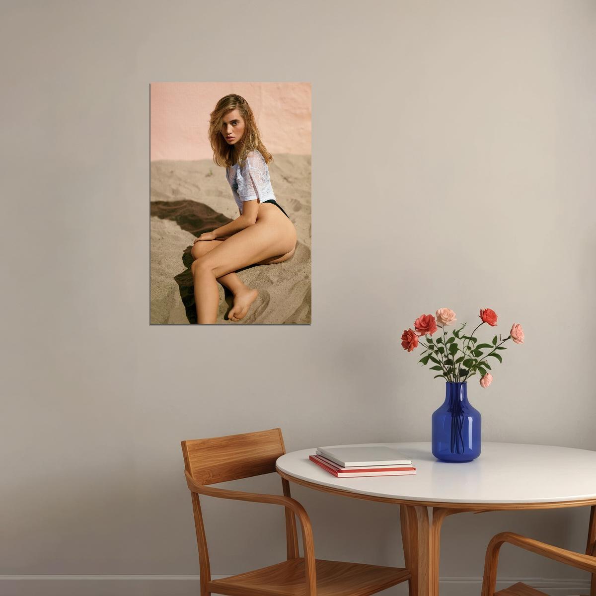 Suki Waterhouse British Actor Singer Model Poster Wall Art Print Home Wall Decor - xonomax