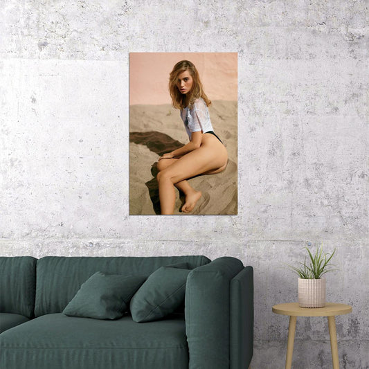 Suki Waterhouse British Actor Singer Model Poster Wall Art Print Home Wall Decor - xonomax