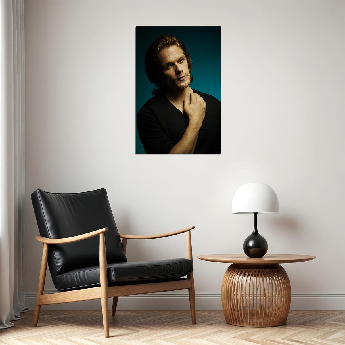Sam Heughan Famous Scottish Actor And Artist Poster Wall Art Print Home Wall Decor
