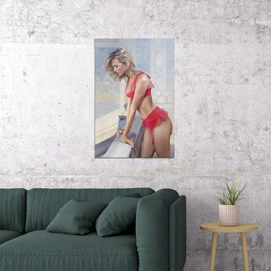 Karlie Kloss Icon American Famous Supermodel Poster Wall Art Print Home Wall Decor - xonomax