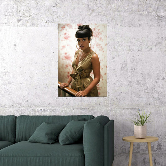 Lily Allen British Singer Actor Comedian Poster Wall Art Print Home Wall Decor - xonomax