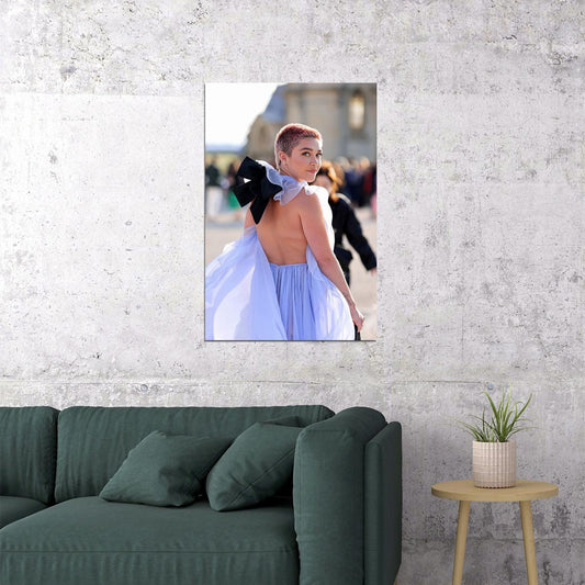 Florence Pugh British Actress And Artist Poster Wall Art Print Home Wall Decor - xonomax