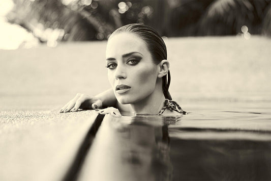 Emily Blunt British Actress Actor And Artist Poster Wall Art Print Home Wall Decor - xonomax