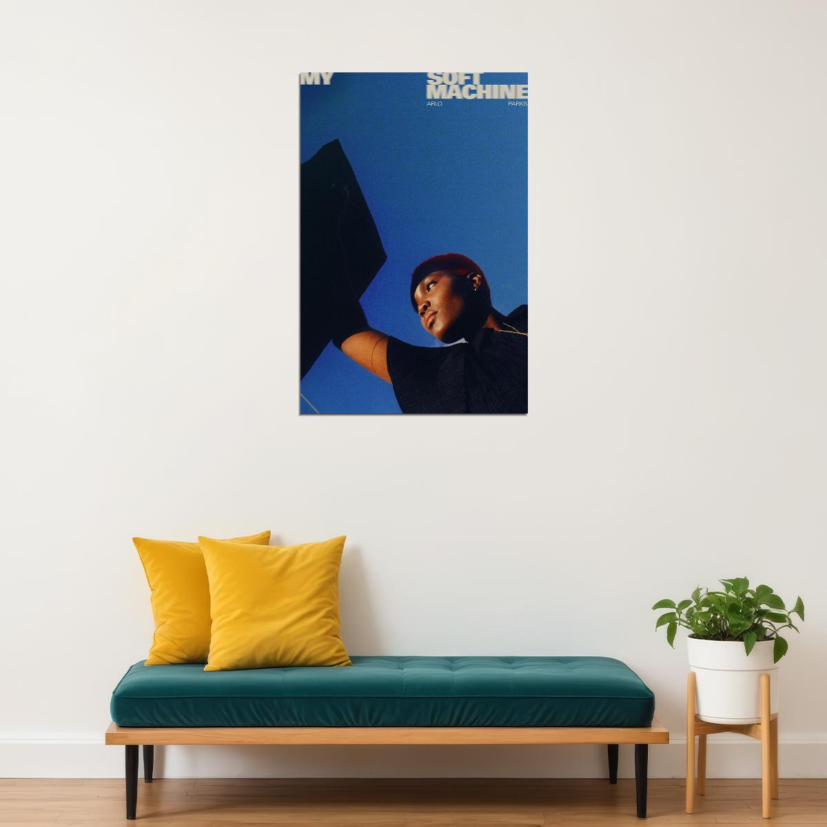 Arlo Parks My Soft Machine Music Artist Singer Poster Wall Art Print Home Wall Decor - xonomax