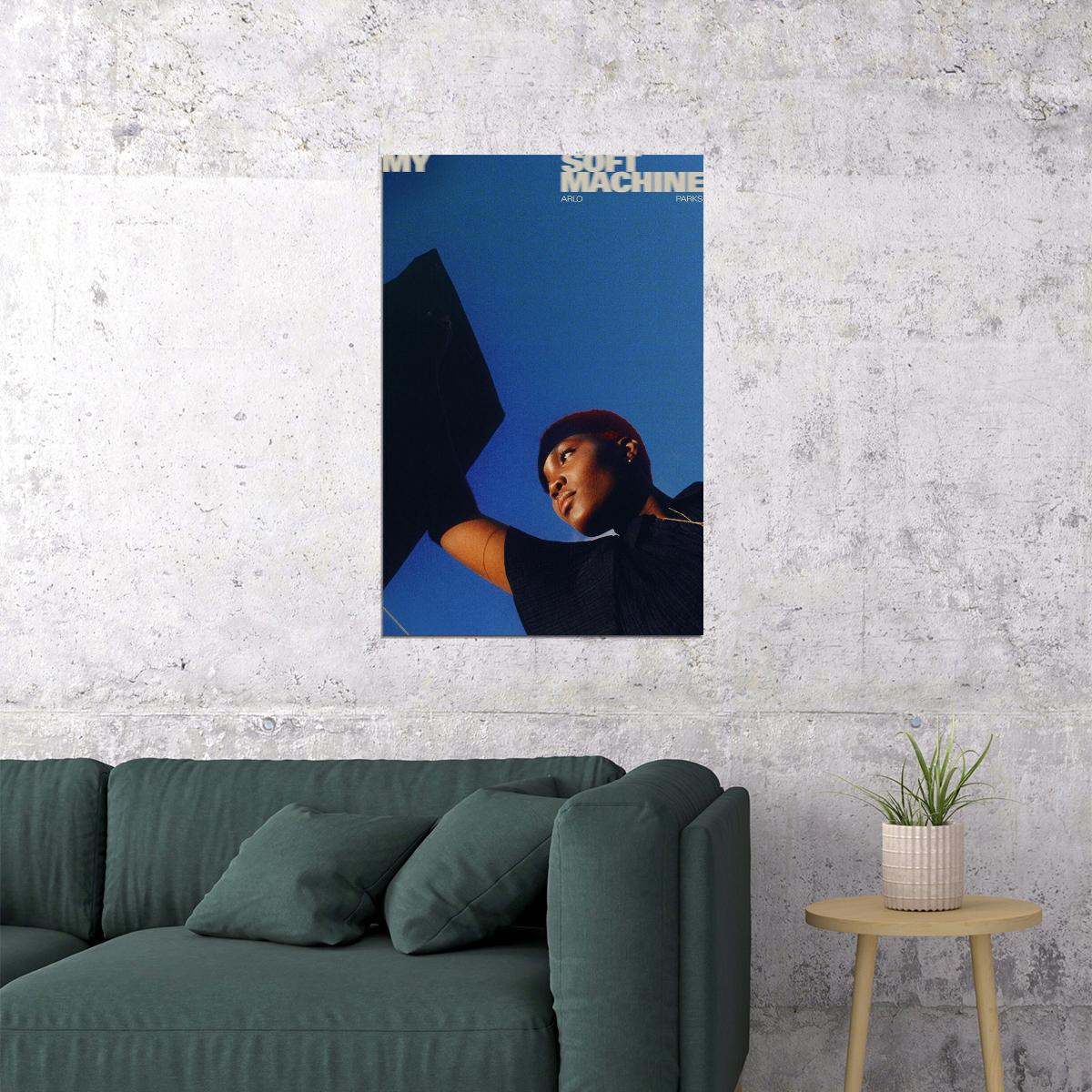 Arlo Parks My Soft Machine Music Artist Singer Poster Wall Art Print Home Wall Decor - xonomax