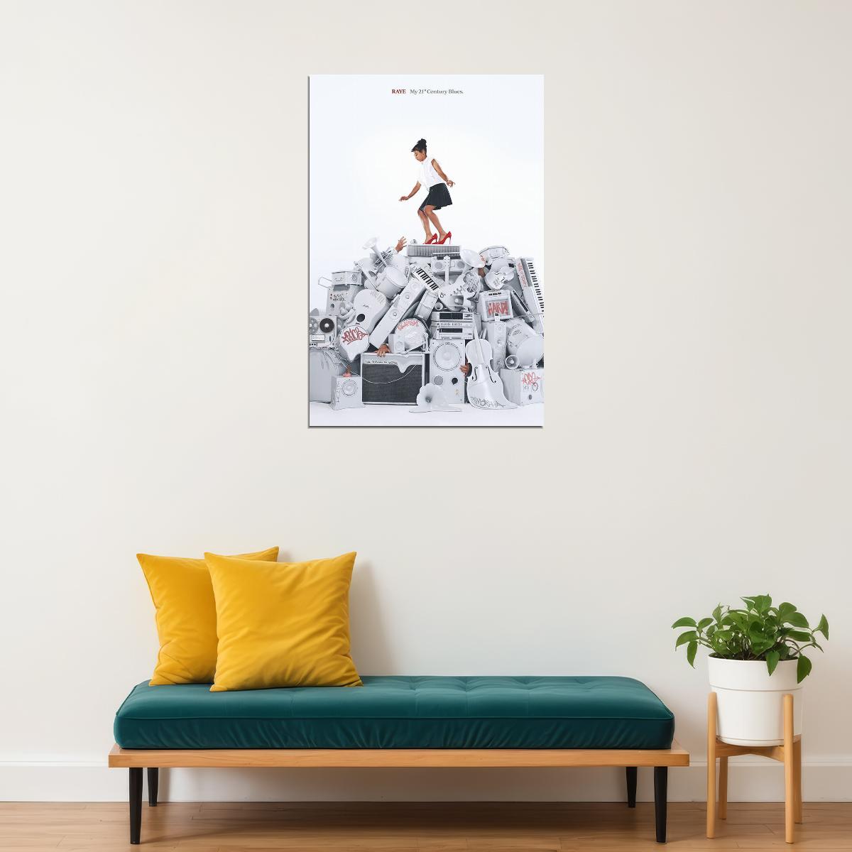 Raye My 21st Century Blues First Studio Album Poster Wall Art Print Home Wall Decor - xonomax