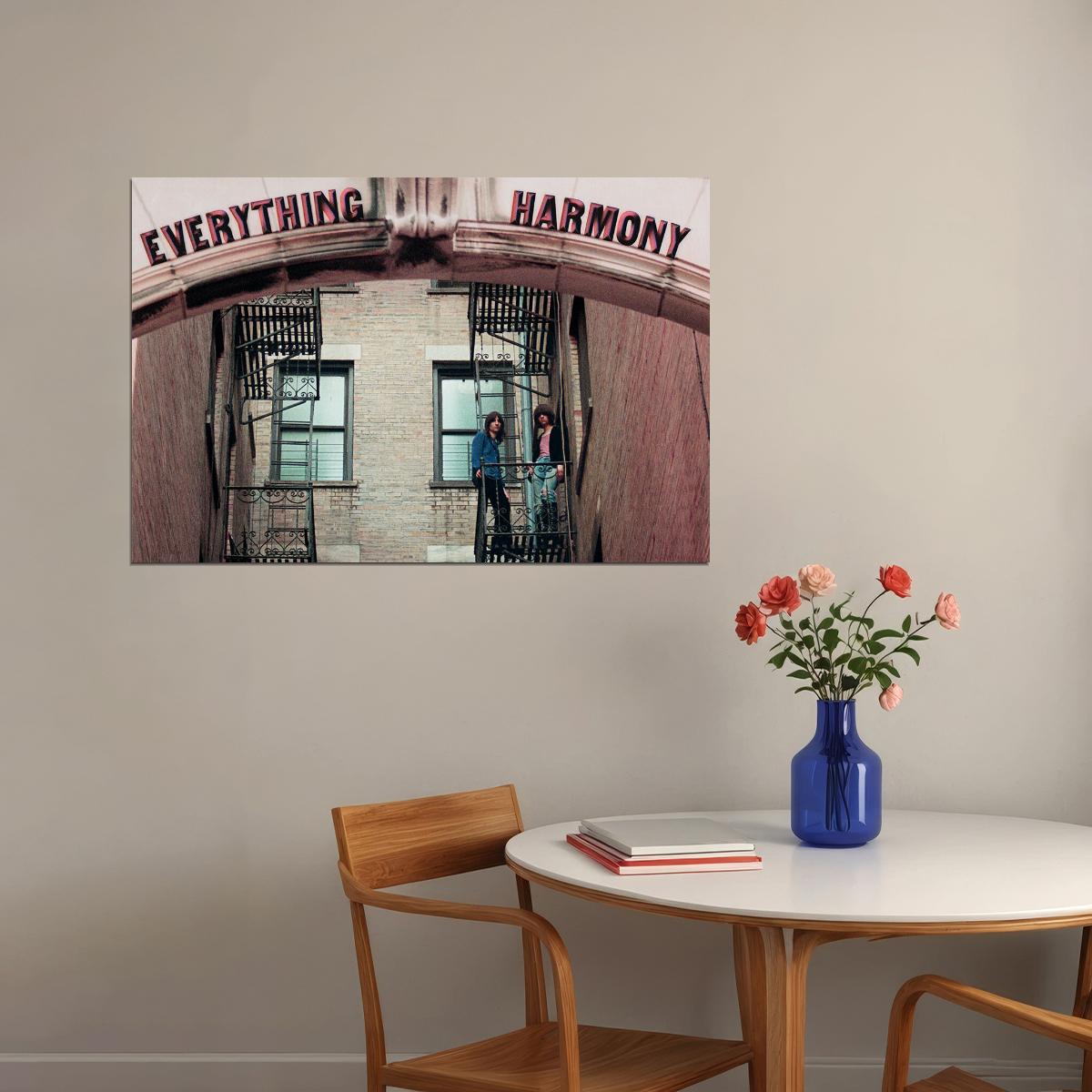 The Lemon Twigs Everything Harmony Music Artist Poster Wall Art Print Home Wall Decor - xonomax