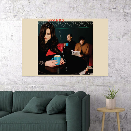 Sparks The Girl Is Crying In Her Latte Music Artist Poster Wall Art Print Home Wall Decor - xonomax
