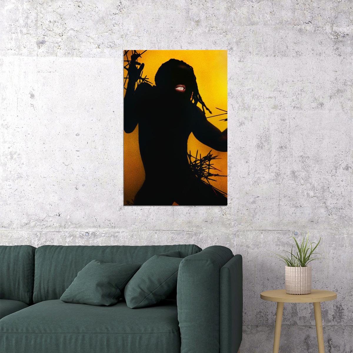 Young Fathers Scottish Group Heavy Heavy Music Artist Poster Wall Art Print Home Wall Decor - xonomax