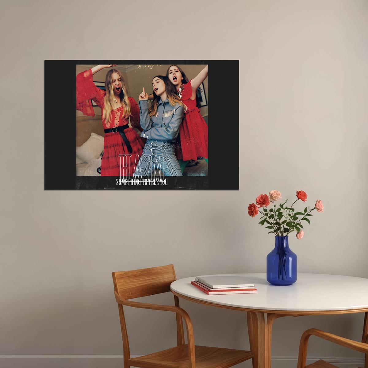 Haim American Musicians Pop Rock Music Group Poster Wall Art Print Home Wall Decor - xonomax