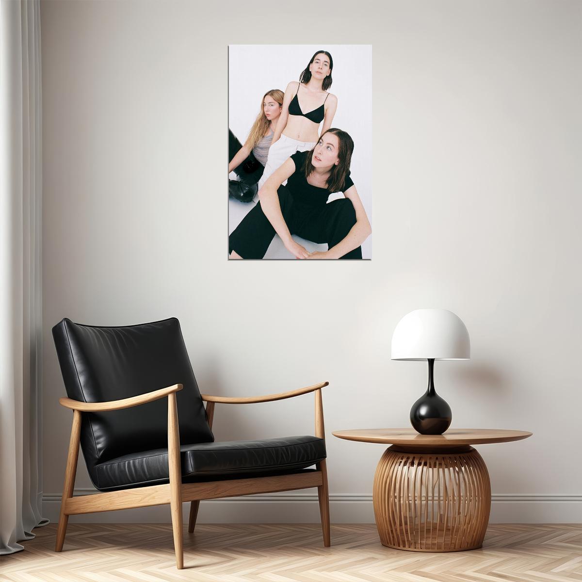 Haim American Pop Rock Music Group Musicians Poster Wall Art Print Home Wall Decor - xonomax