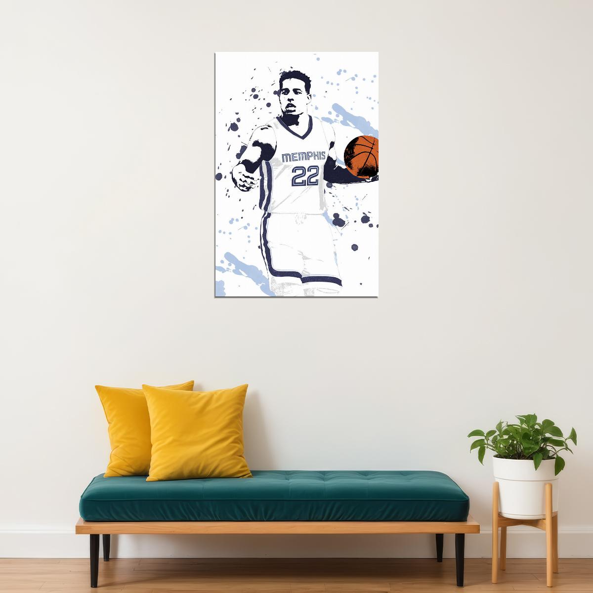 Desmond Bane Memphis Grizzlies Basketball Star Player Poster Wall Art Print Home Wall Decor - xonomax