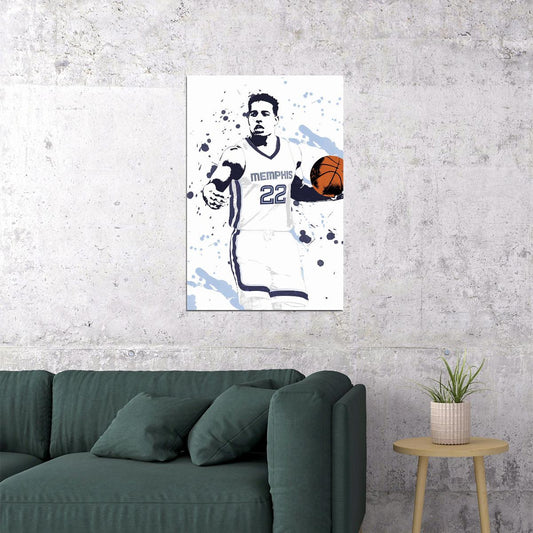 Desmond Bane Memphis Grizzlies Basketball Star Player Poster Wall Art Print Home Wall Decor - xonomax