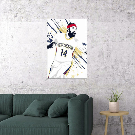 Brandon Ingram New Orleans Pelicans Basketball Star Player Poster Wall Art Print Home Wall Decor - xonomax