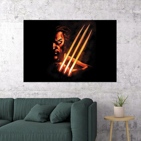 Wolverine Movie Science Fiction Action Horror Poster Wall Art Print Home Wall Decor - xonomax