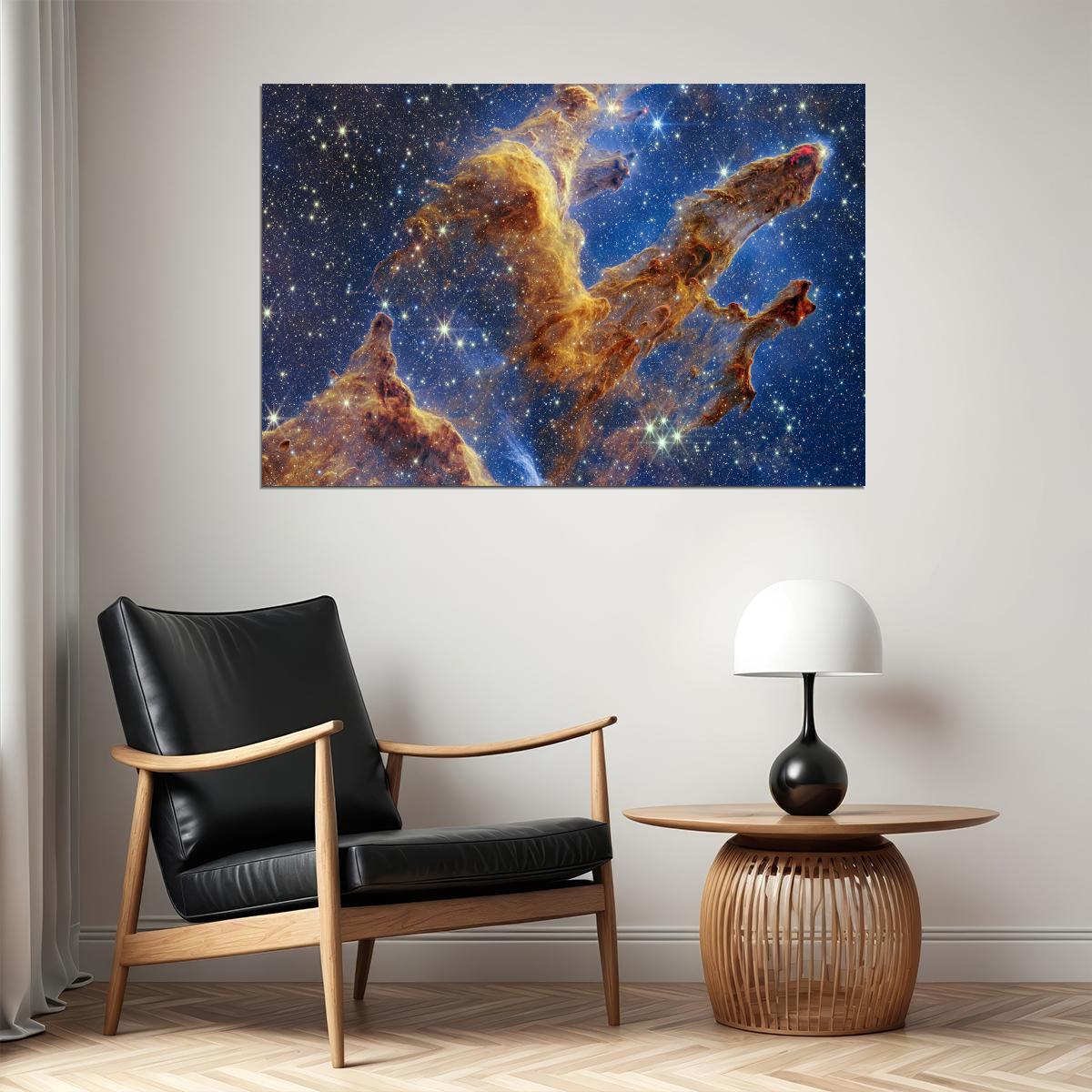 Space Nebula Pillars Of Creation Sidereal Ensemble Poster Wall Art Print Home Wall Decor - xonomax
