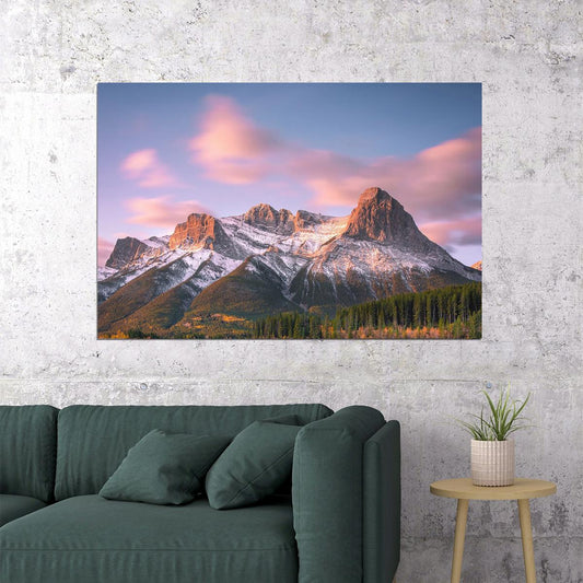 Big Mountain Nature Skyscape Travel Landscape Poster Wall Art Print Home Wall Decor - xonomax
