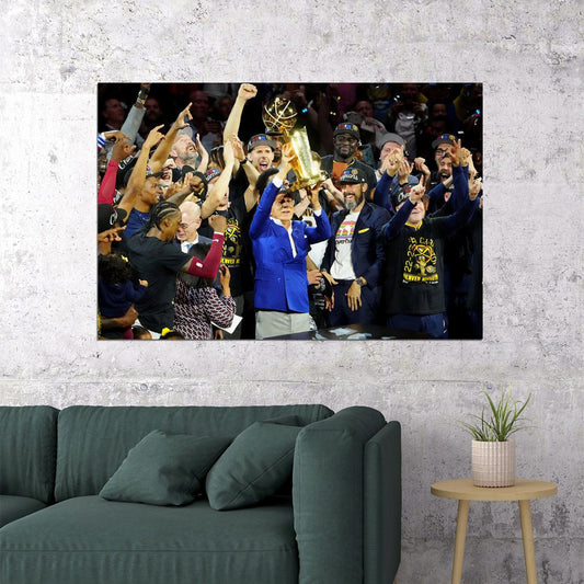 Denver Nuggets Basketball Final Match Sports Poster Wall Art Print Home Wall Decor - xonomax