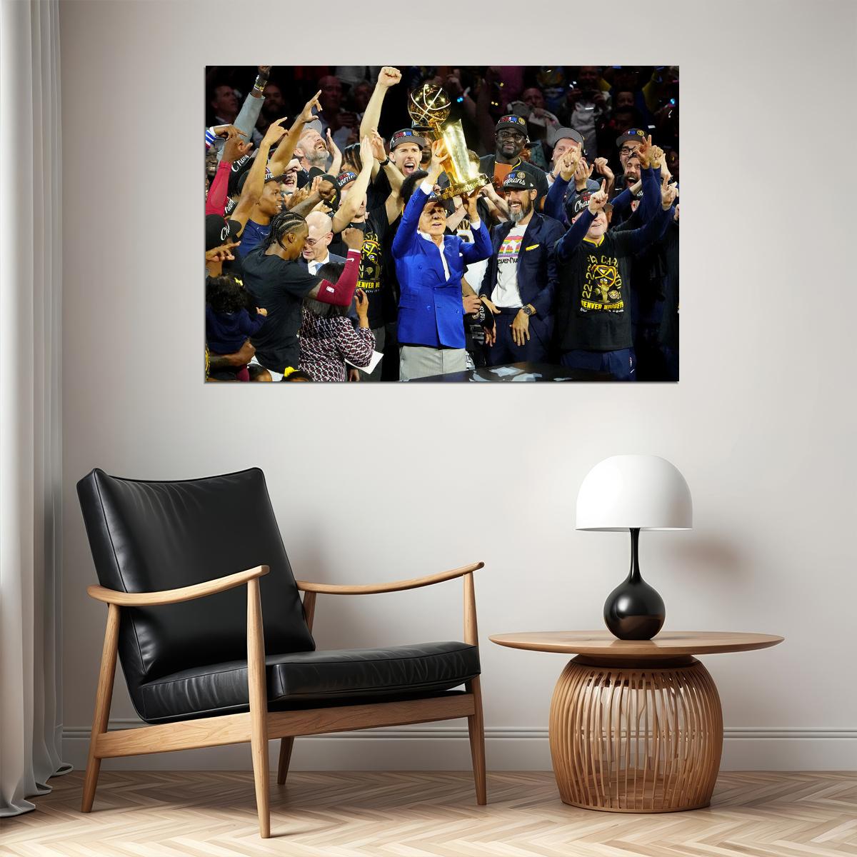Denver Nuggets Basketball Final Match Sports Poster Wall Art Print Home Wall Decor - xonomax