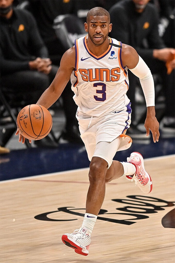 Phoenix Suns Team Chris Paul American Athlete Play maker Poster Wall Art Print Home Wall Decor - xonomax