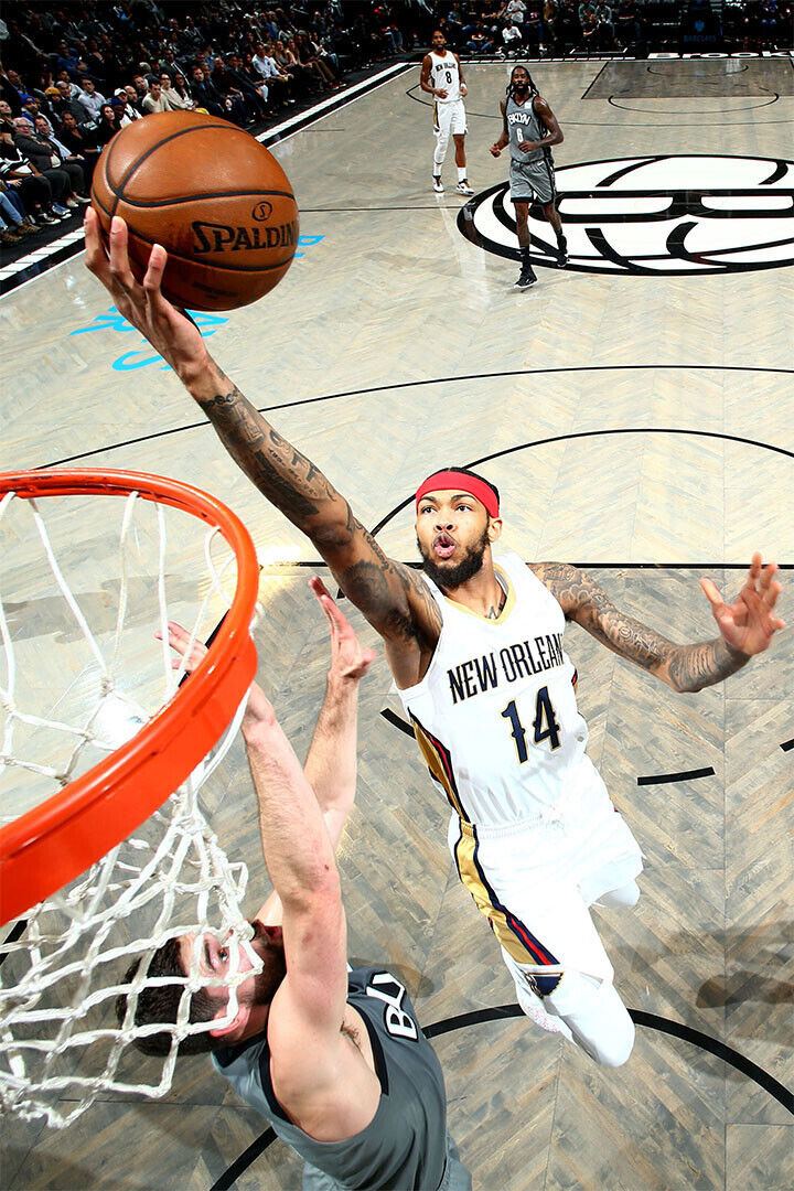 Brandon Ingram 14 New Orleans Pelicans Basketball Team Poster Wall Art Print Home Wall Decor - xonomax