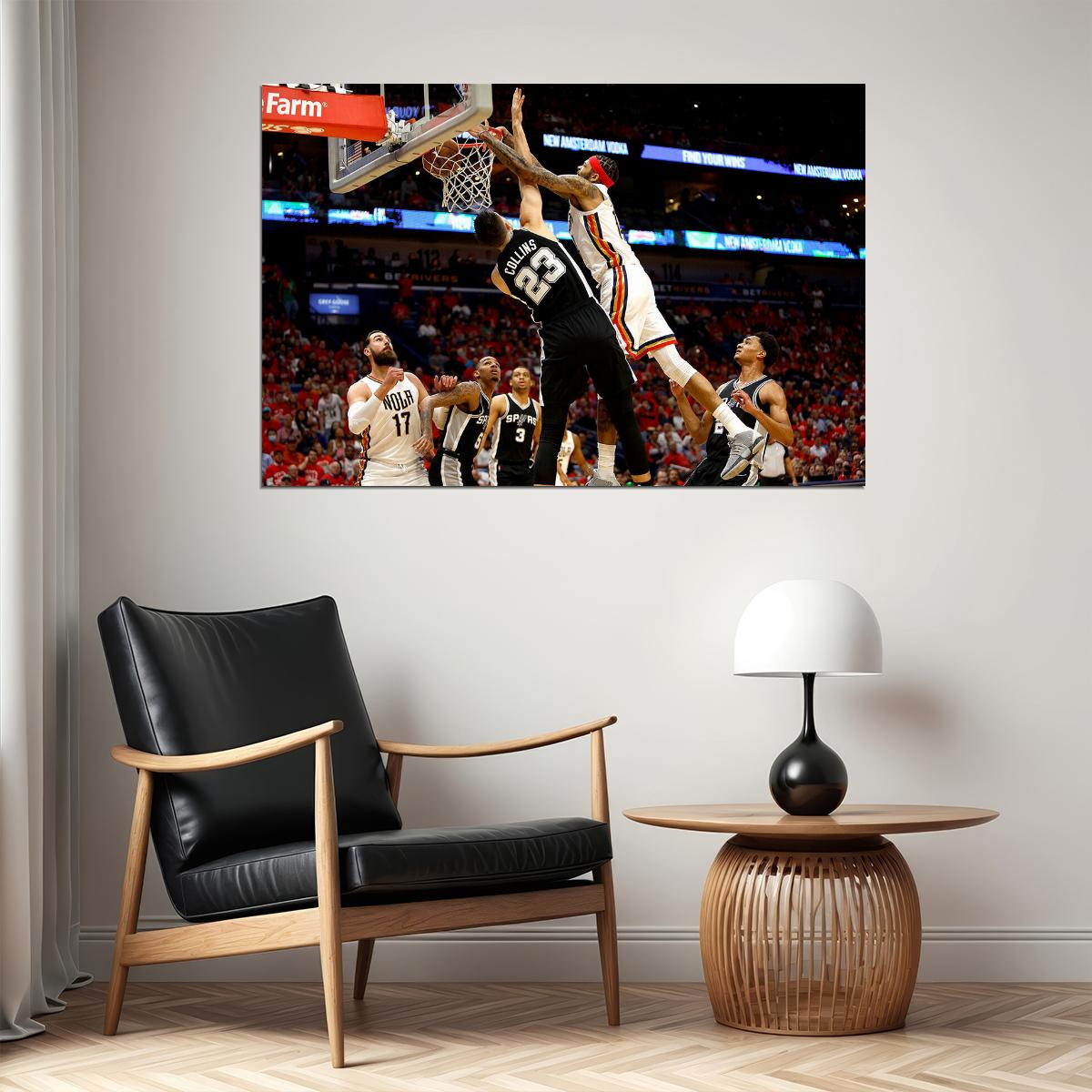 New Orleans Pelicans Basketball Team Brandon Ingram Poster Wall Art Print Home Wall Decor - xonomax