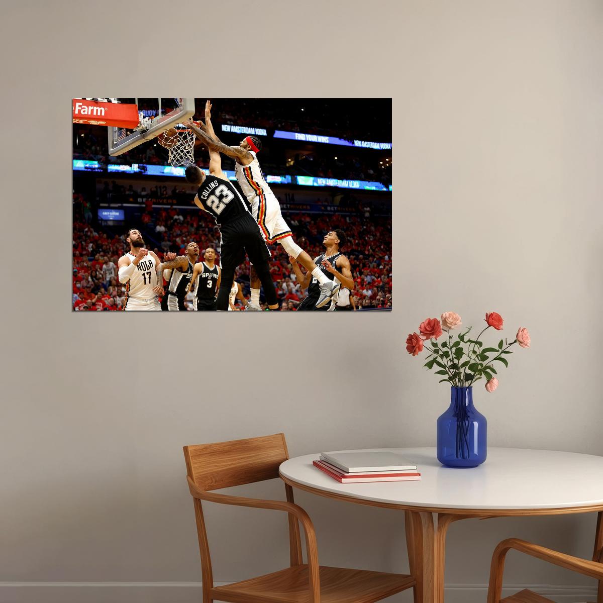 New Orleans Pelicans Basketball Team Brandon Ingram Poster Wall Art Print Home Wall Decor - xonomax