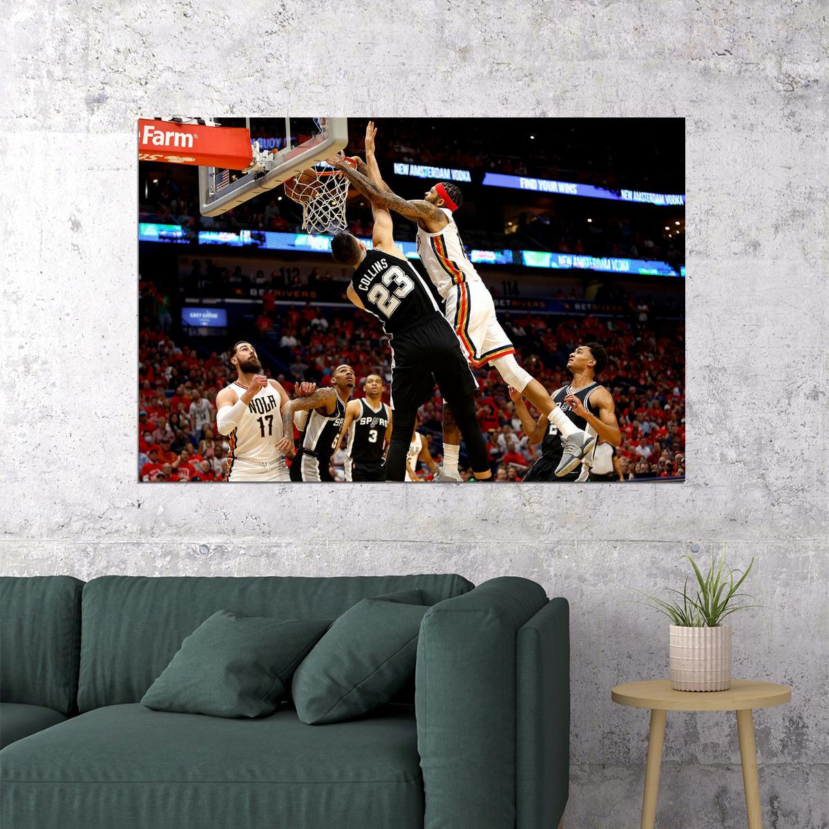 New Orleans Pelicans Basketball Team Brandon Ingram Poster Wall Art Print Home Wall Decor - xonomax