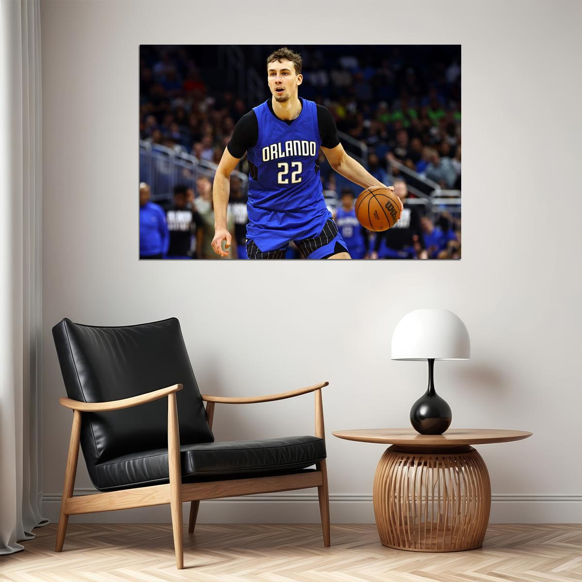 Orlando Magic Franz Wagner 22 Basketball Team Player Poster Wall Art Print Home Wall Decor - xonomax