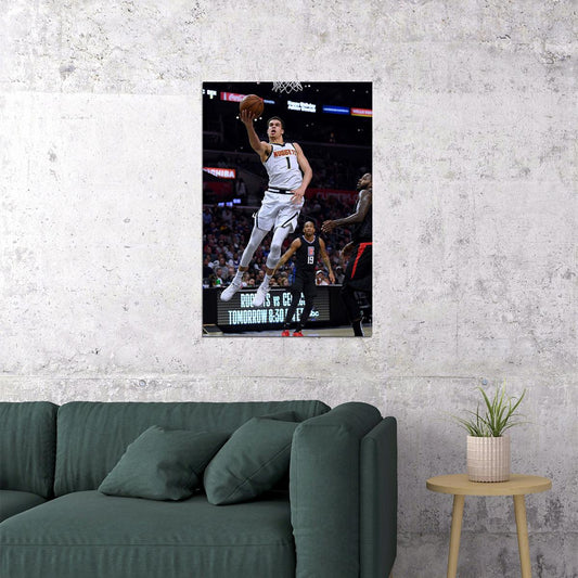 Michael Porter Jr Basketball 1 Denver Nuggets Team Match Poster Wall Art Print Home Wall Decor - xonomax