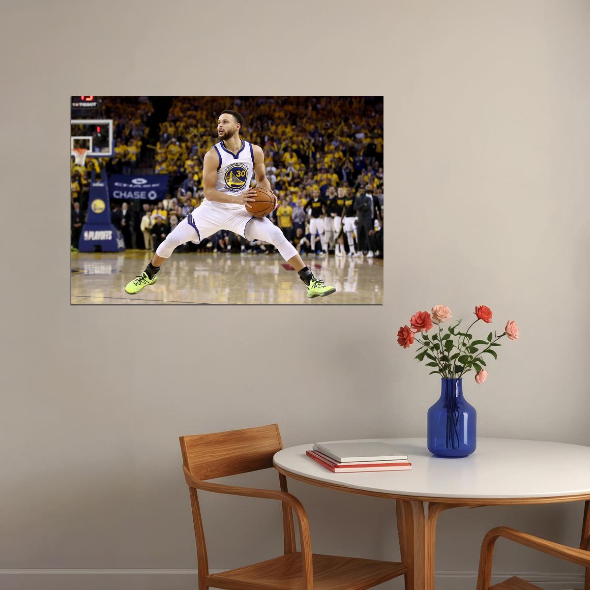 Stephen Curry 30 Basketball Golden State Warriors Team Poster Wall Art Print Home Wall Decor - xonomax