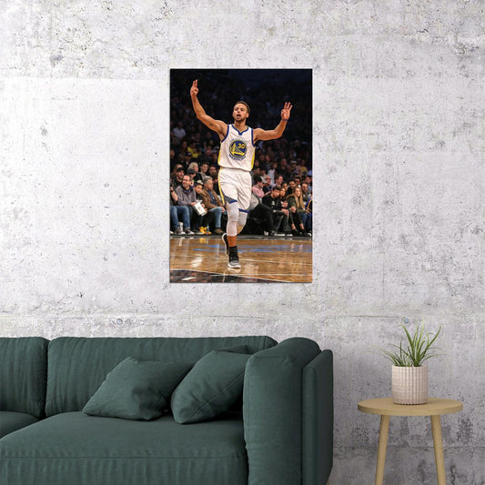 Stephen Curry Basketball Player Golden State Warriors Team Poster Wall Art Print Home Wall Decor - xonomax