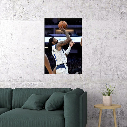 Kyrie Irving 3 Athlete Dallas Mavericks Basketball Team Poster Wall Art Print Home Wall Decor - xonomax