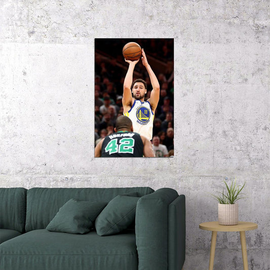 Golden State Warriors Team Klay Thompson Basketball 11 Poster Wall Art Print Home Wall Decor - xonomax