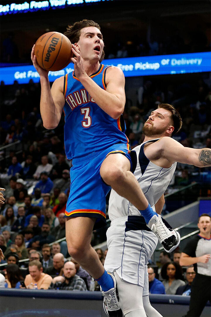 Josh Giddey Basketball Oklahoma City Thunder Team Poster Wall Art Print Home Wall Decor
