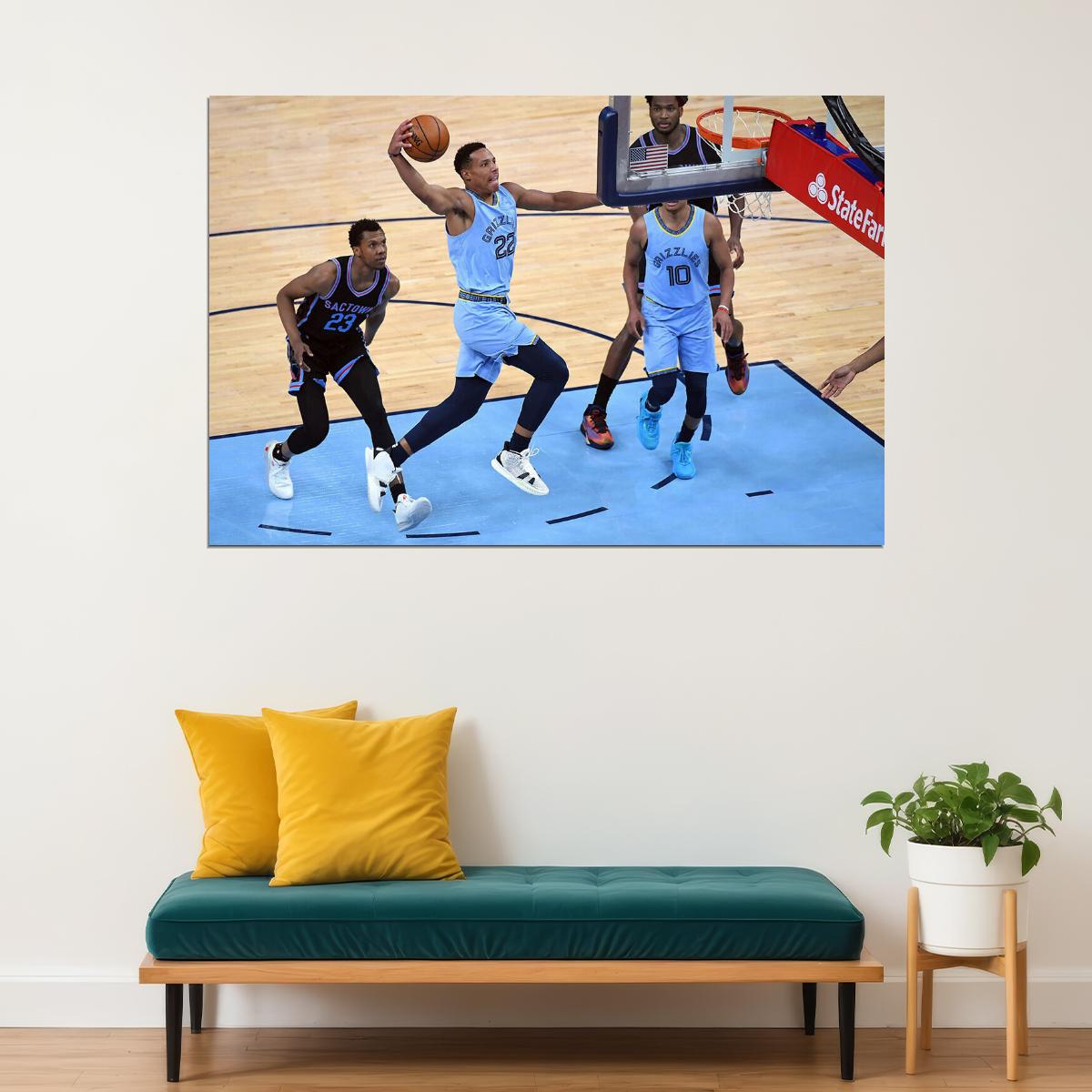 Desmond Bane 22 Athlete Memphis Grizzlies Basketball Team Poster Wall Art Print Home Wall Decor