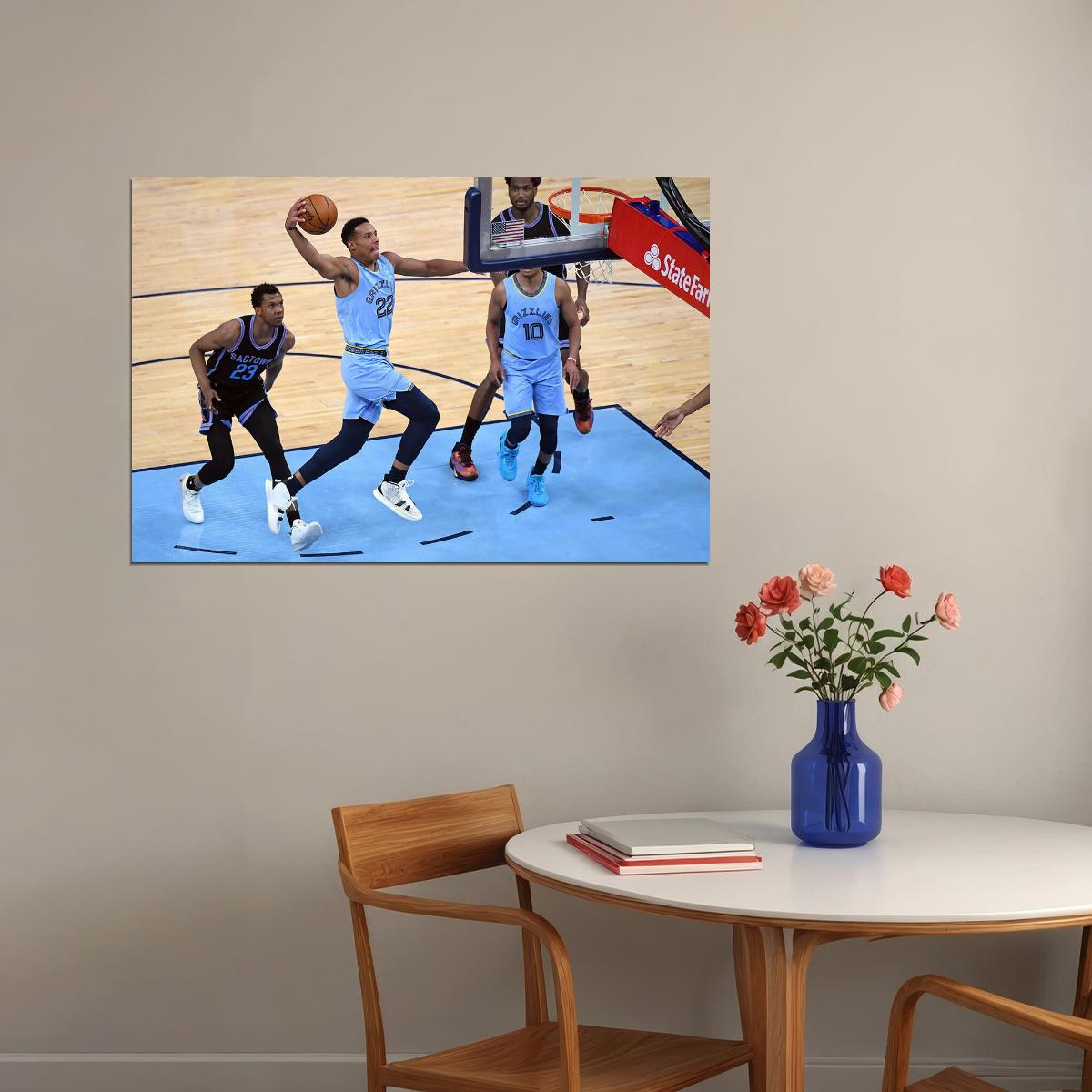 Desmond Bane 22 Athlete Memphis Grizzlies Basketball Team Poster Wall Art Print Home Wall Decor