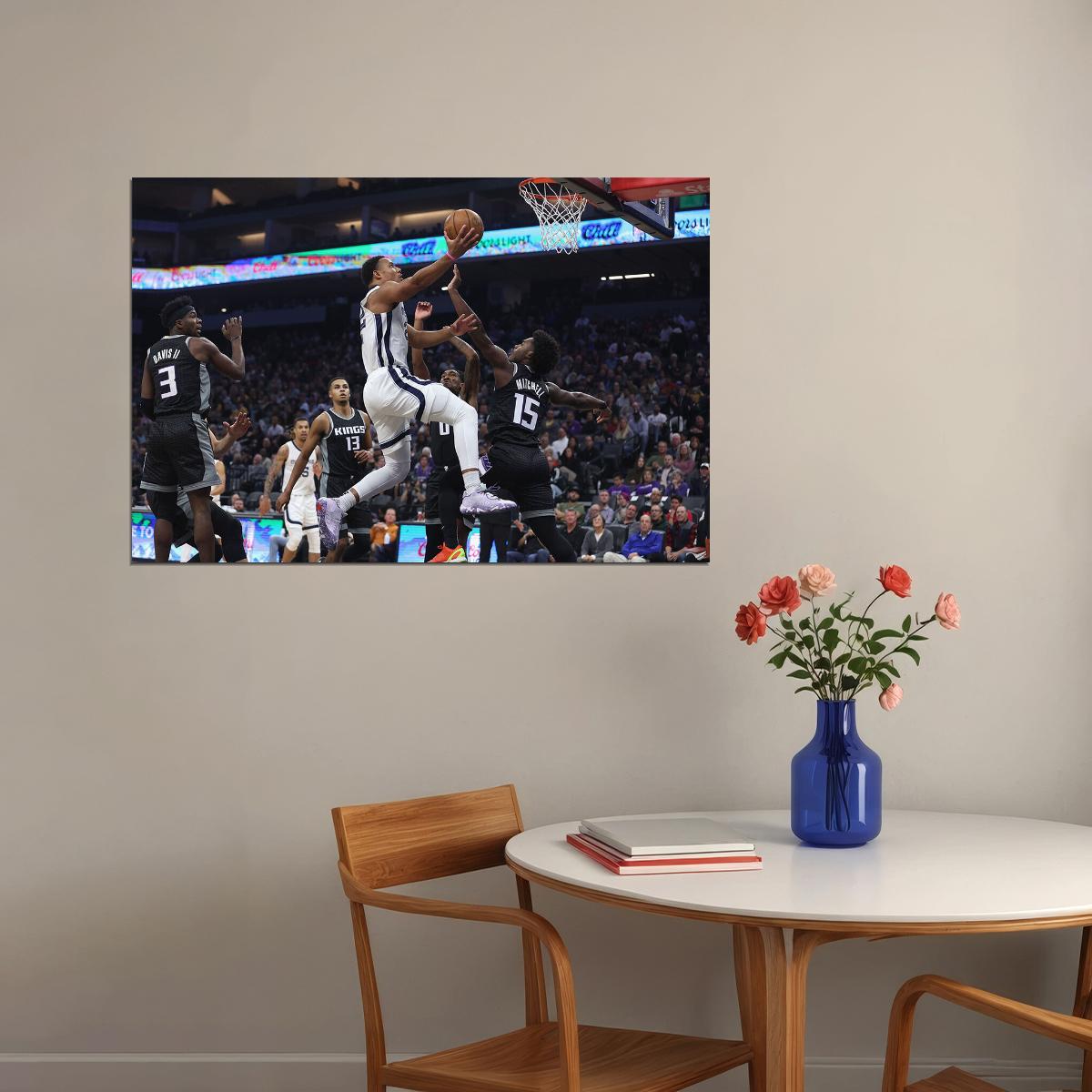 Desmond Bane Athlete Memphis Grizzlies Basketball Team Poster Wall Art Print Home Wall Decor
