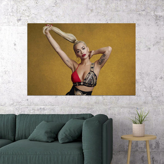 Rita Ora British Singer Of Albanian Descent Actor Poster Wall Art Print Home Wall Decor - xonomax