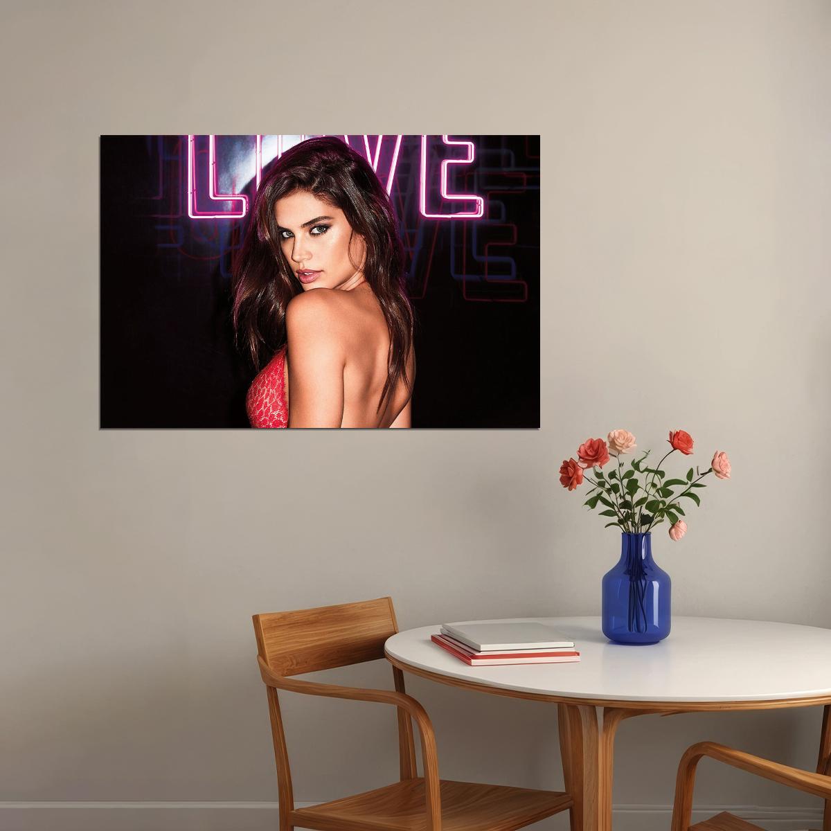 Sara Sampaio Portuguese Model Beauty Ambassador Poster Wall Art Print Home Wall Decor