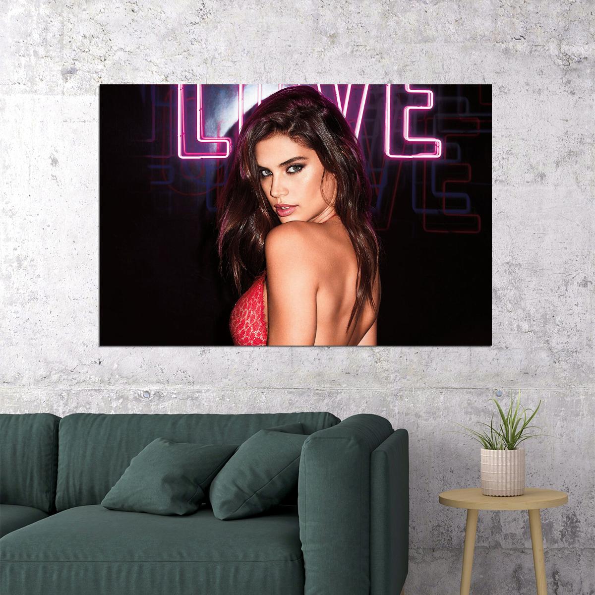 Sara Sampaio Portuguese Model Beauty Ambassador Poster Wall Art Print Home Wall Decor