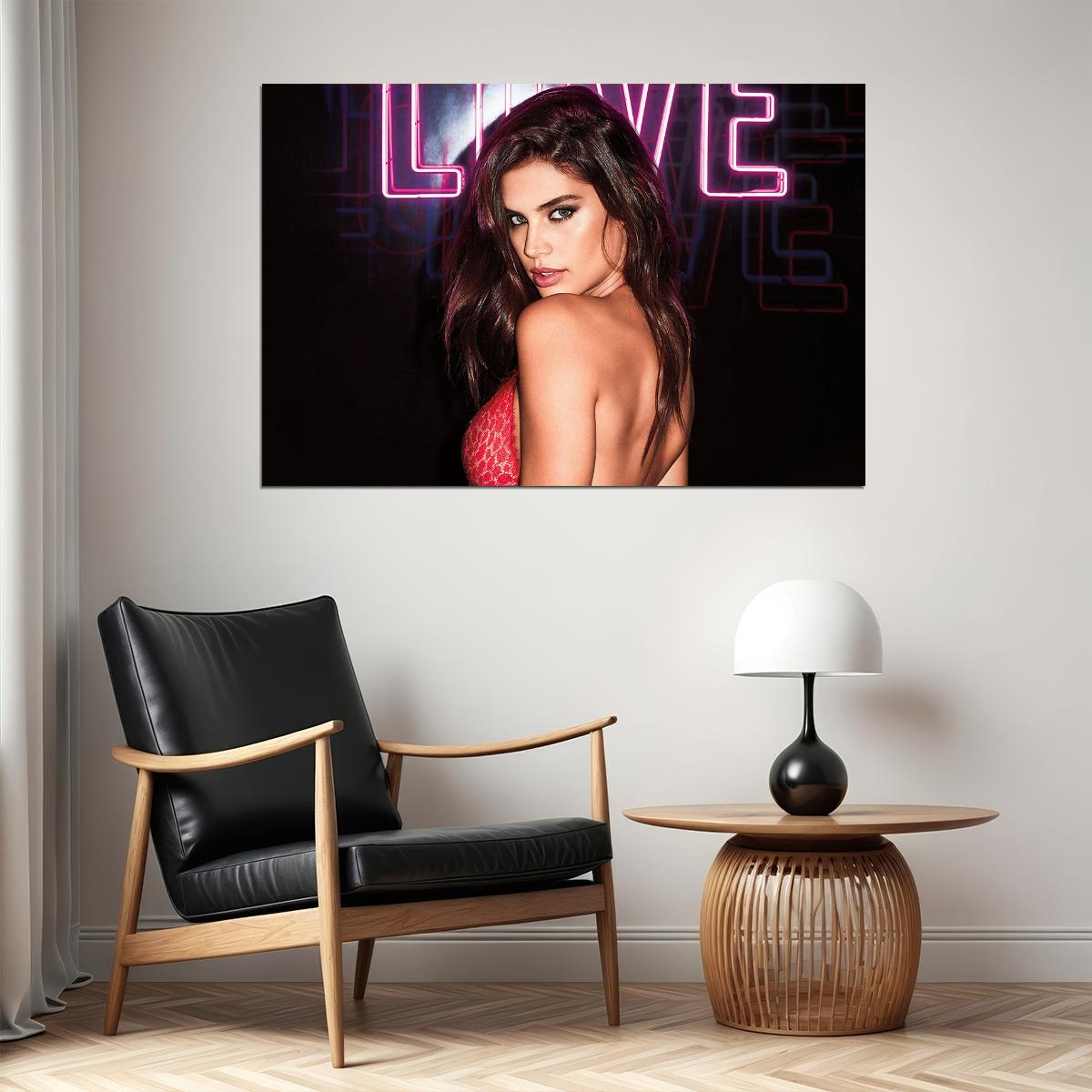 Sara Sampaio Portuguese Model Beauty Ambassador Poster Wall Art Print Home Wall Decor
